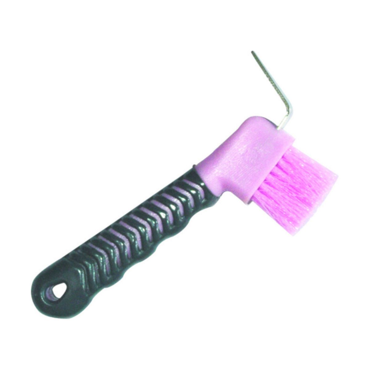 eldorado Pferdebürste Hufauskratzer mit Bürste für Pferde, rosa