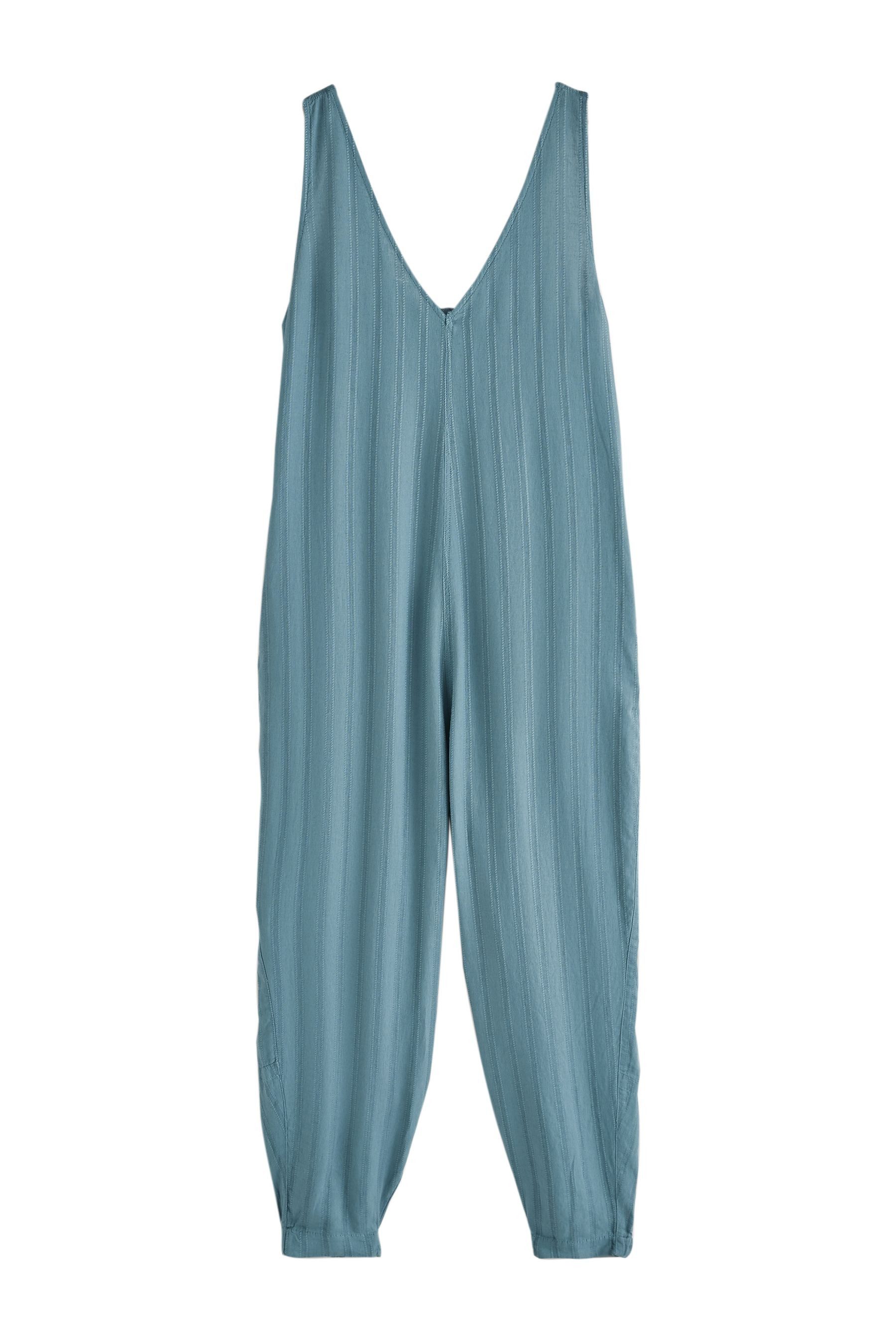 Next Jumpsuit Jumpsuit aus Viskose-Leinengemisch (1-tlg)