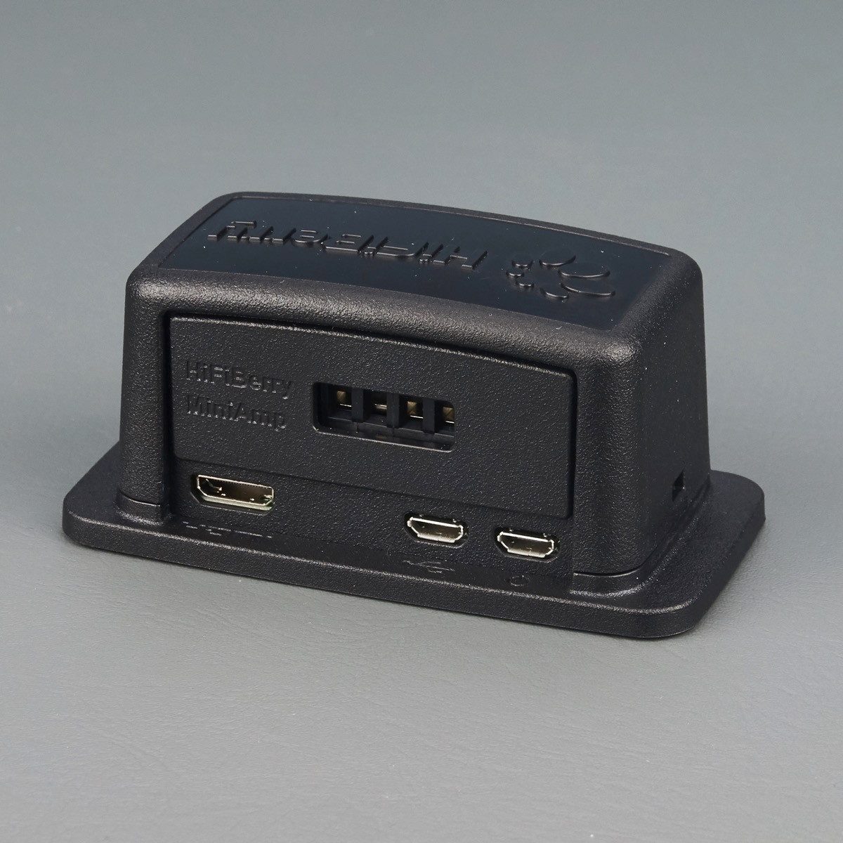 PC-Gehäuse Gehäuse für HiFiBerry MiniAMP und Raspberry Pi Zero, schwarz