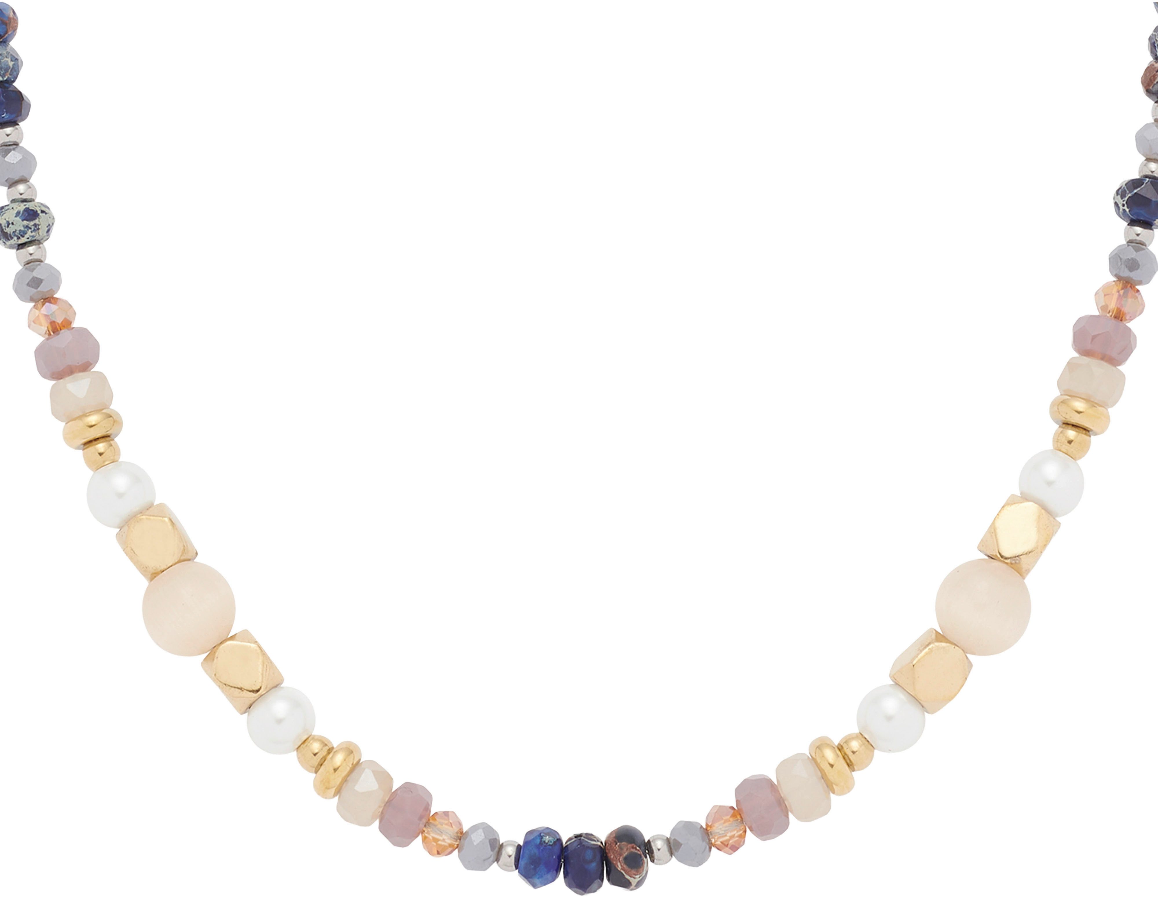 LEONARDO Charm-Kette Halskette Babsi, mit Sodalith - mit Cat´s Eye günstig online kaufen