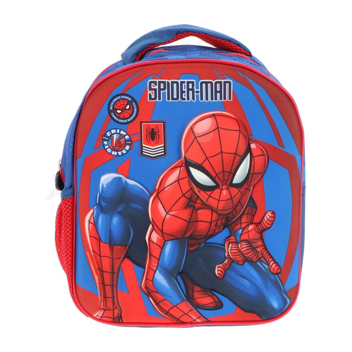 Textiel Trade B.V. Rucksack - Kinder Marvel Schulranzen Jungen mit 3D-Spideman-Motiv (1-tlg), ideal für Schulmaterial und Brotdose, perfekt für Bücher und Hefte