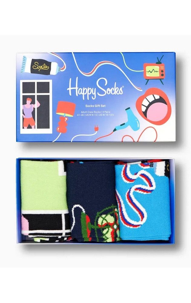 Happy Socks Socken Tagessocke Crew Home günstig online kaufen