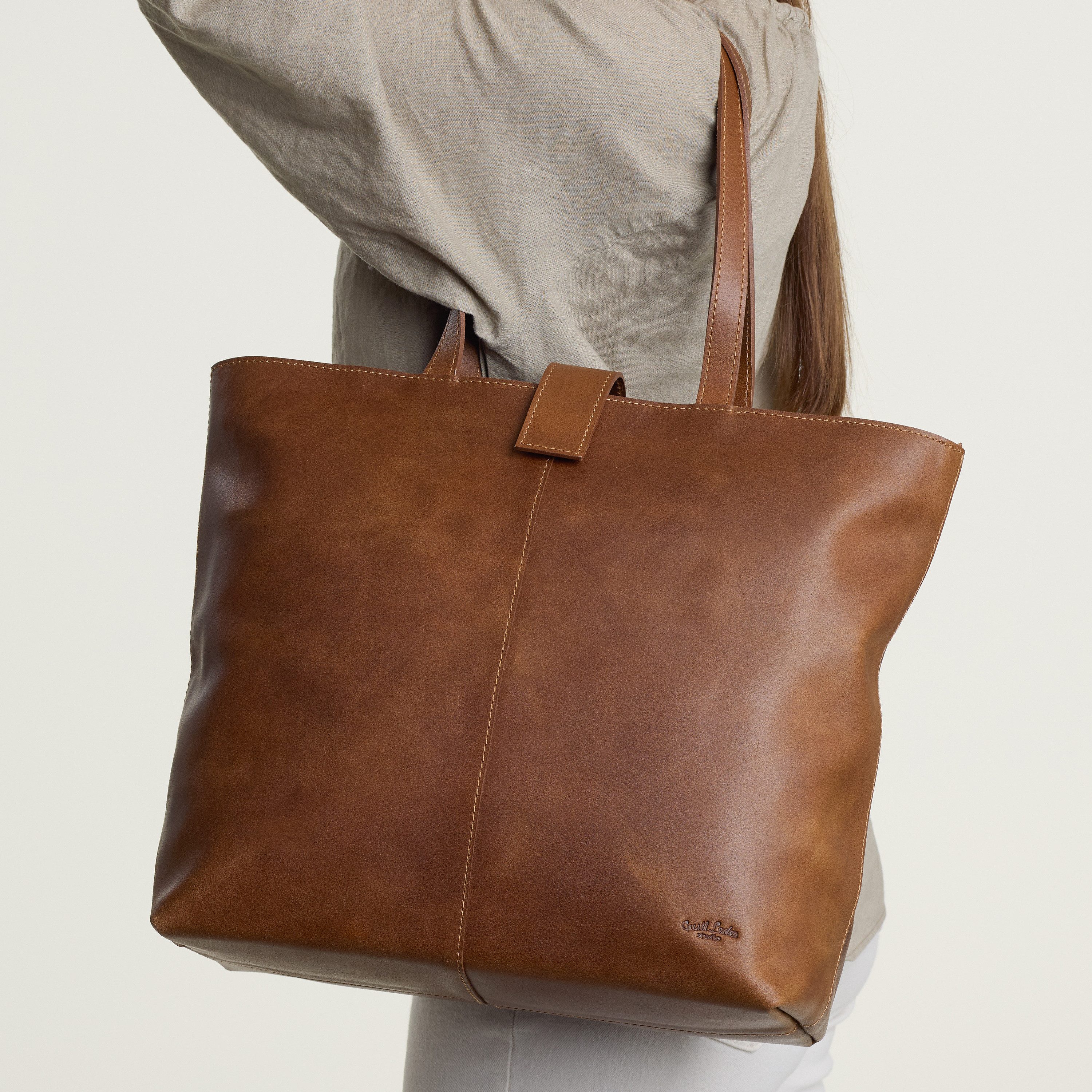 Gusti Leder Handtasche Gusti Leder Handtasche Alexandra Aktenordner (1-tlg)