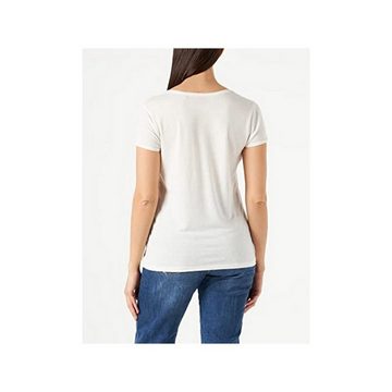 HUGO T-Shirt offwhite regular fit (1-tlg)