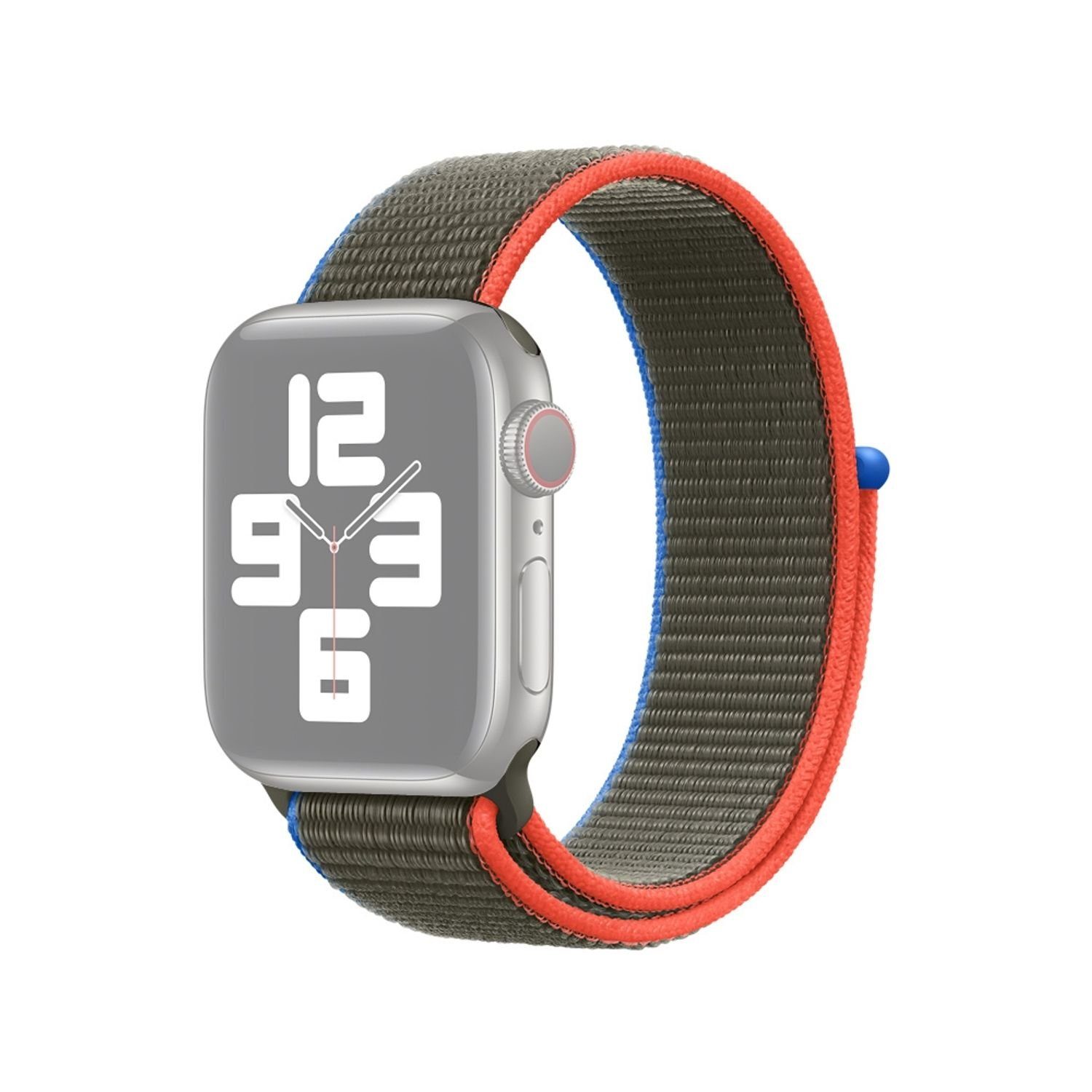 König Design Smartwatch-Armband Apple Watch Series 1/2/3/4/5/6/SE 44-42mm, Apple  Watch Series 1 / 2 / 3 / 4 / 5 / 6 / SE 44-42mm Ersatz Sportarmband Grün