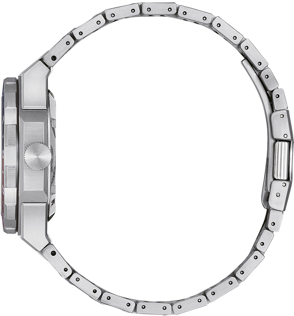 Citizen Automatikuhr Series 8 GMT NB6030-59L, Armbanduhr,Herrenuhr,Saphirglas,bis 10bar wasserdicht,Edelstahlarmband