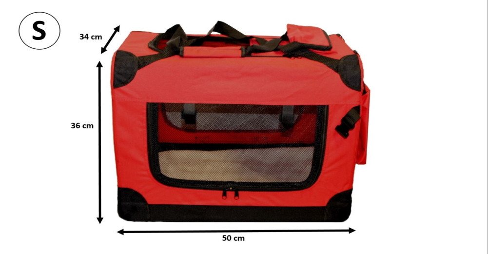 walexo Hunde-Transportbox Faltbare Hundebox Hundetransportbox Katzentransportbox Katzenbox