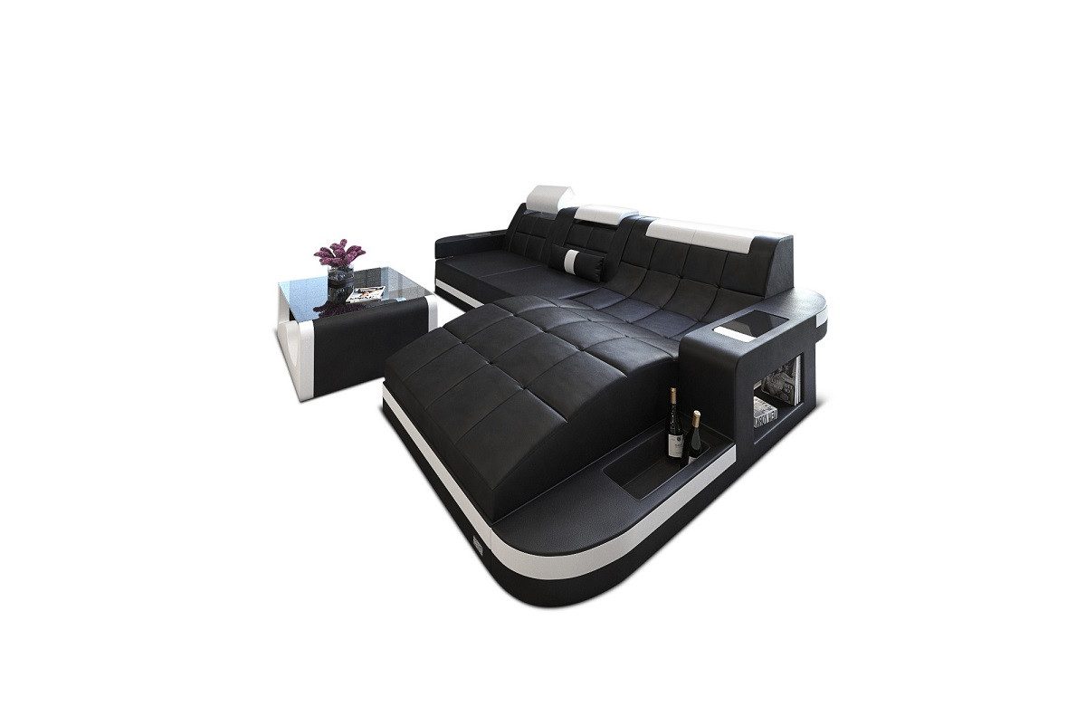 Sofa Dreams Ecksofa Sofa Leder Ledercouch günstig online kaufen