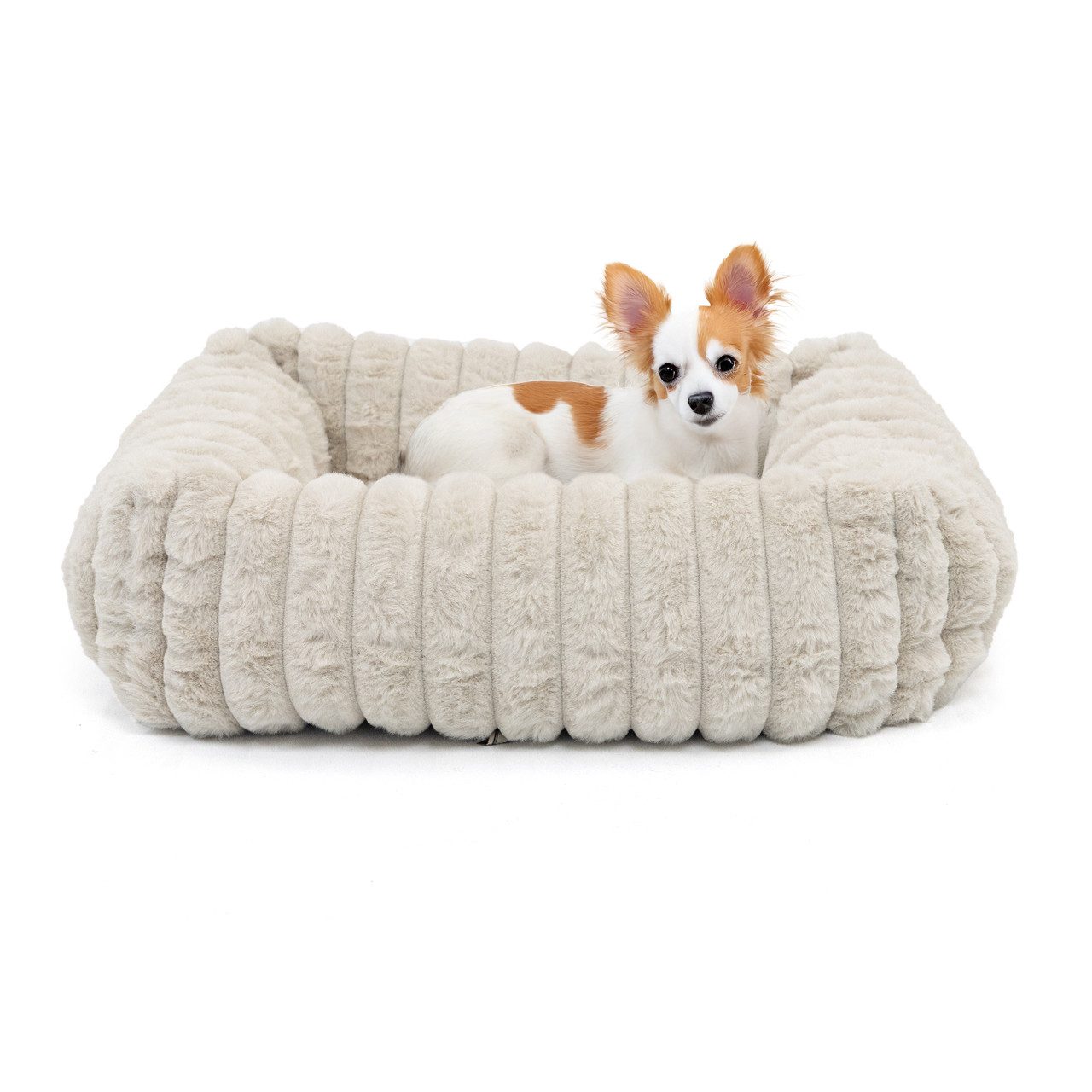 Wallace & Jones Tierbett Hundebett Mary, Hundekörbchen, weich, Breitcord Optik