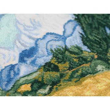 Panna Kreativset Panna Kreuzstich Stickpackung "Vincent Van Gogh", Zählmuster, (embroidery kit by Marussia)