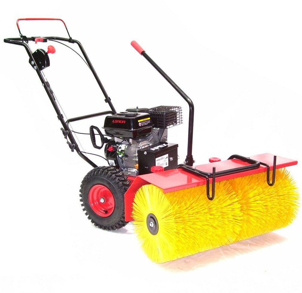 Apex Kehrmaschine 55737 Kehrmaschine 800 mm Motorbesen 80 cm Besen Schneeräumer