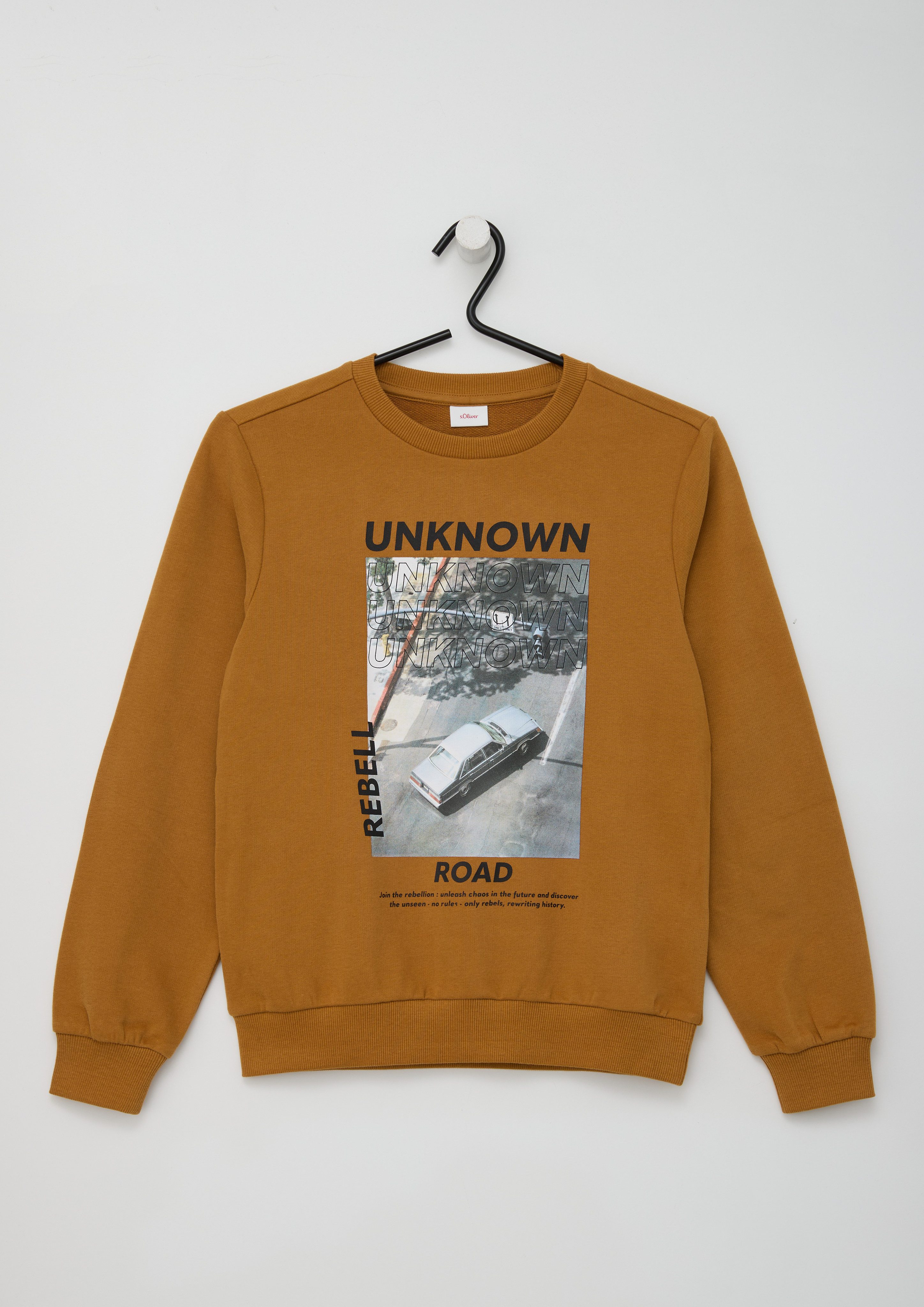 s.Oliver Junior Sweatshirt mit Frontprint günstig online kaufen
