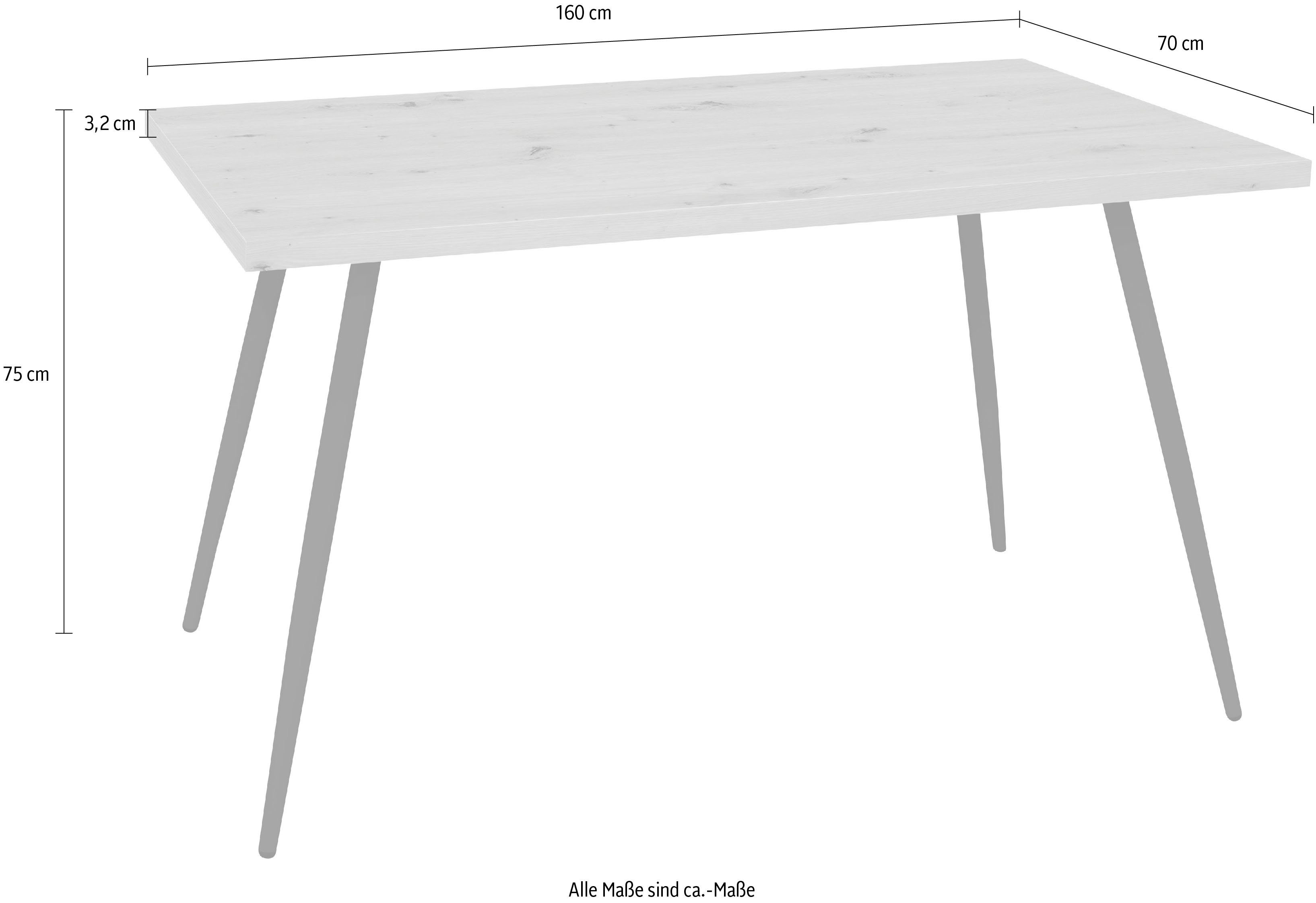 Mäusbacher Schreibtisch Big System Office, Breite 160 cm