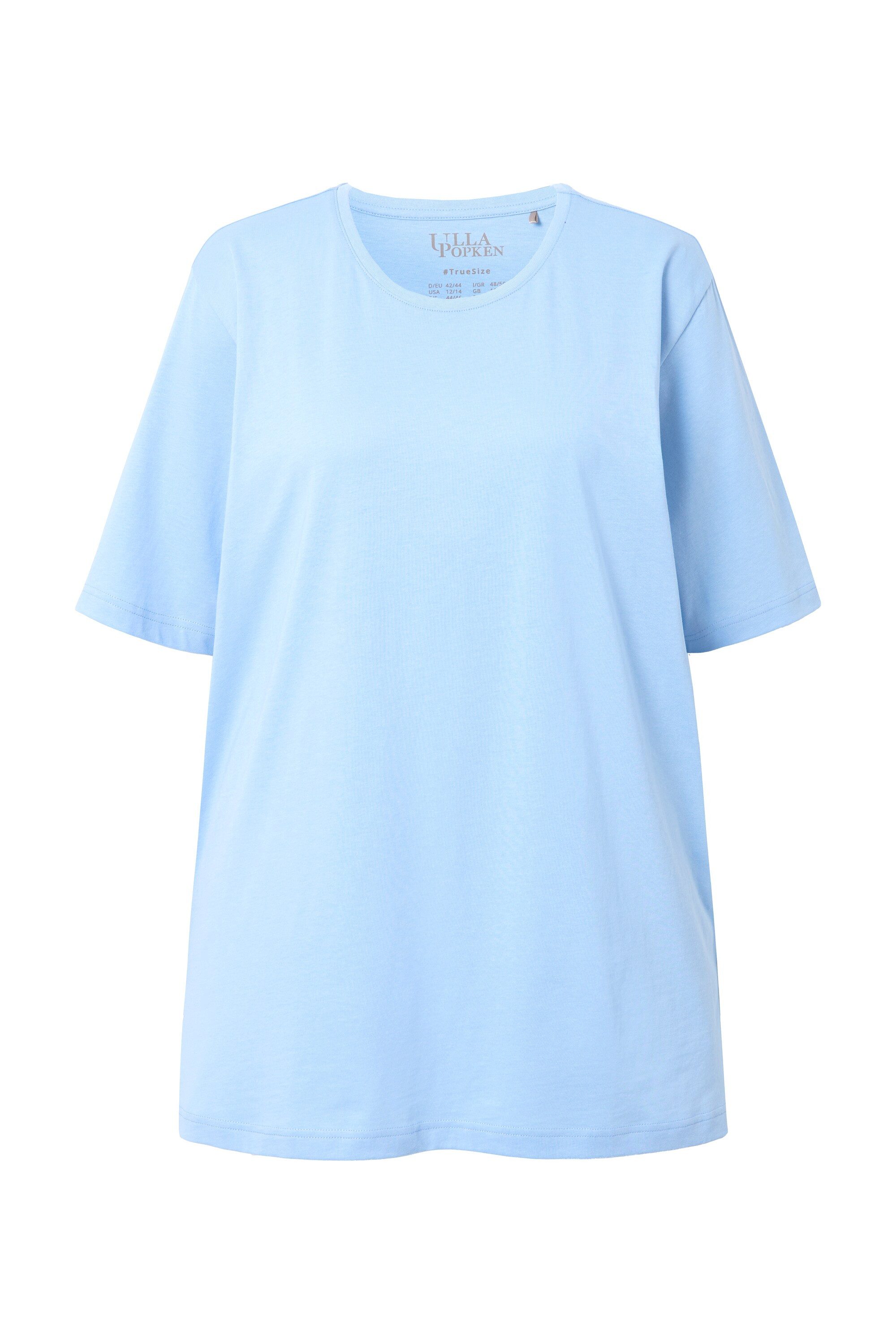 Ulla Popken T-Shirt T-Shirt Rundhalsausschnitt Relaxed günstig online kaufen
