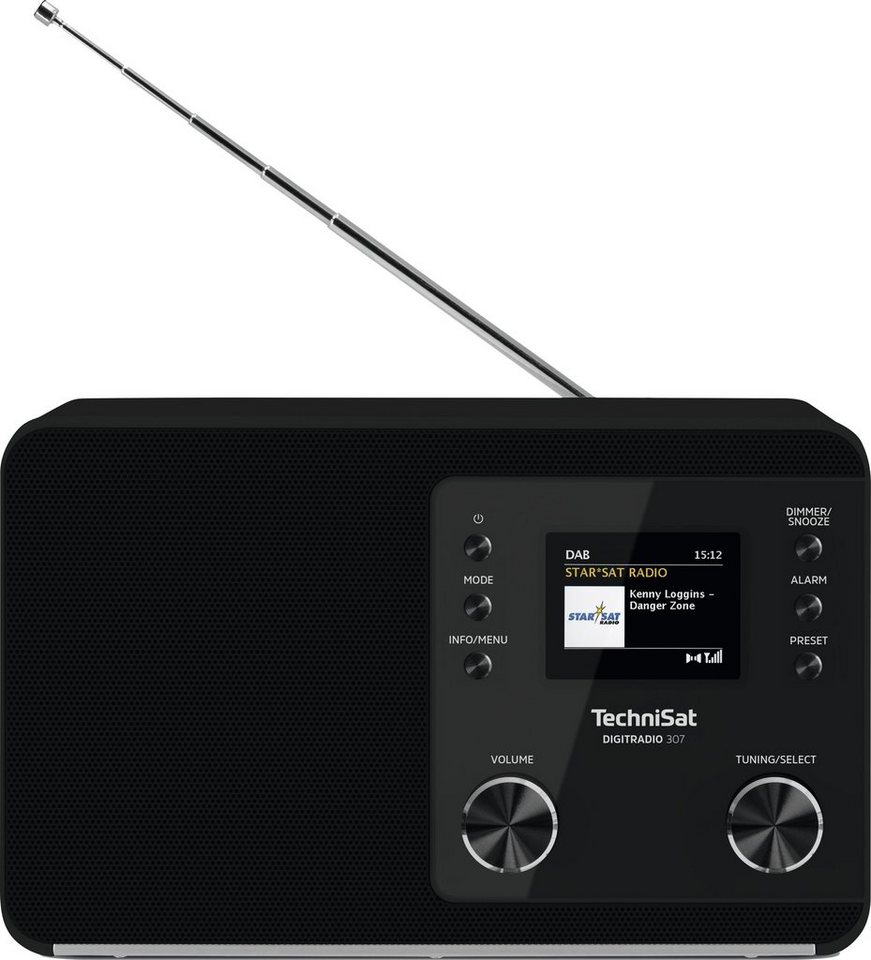 TechniSat Aux-Eingang, W), (RMS) UKW RDS, Digitalradio 307 5 Monolautsprecher, 5 (DAB), Kopfhöreranschluss (Digitalradio mit Digitradio W (DAB)