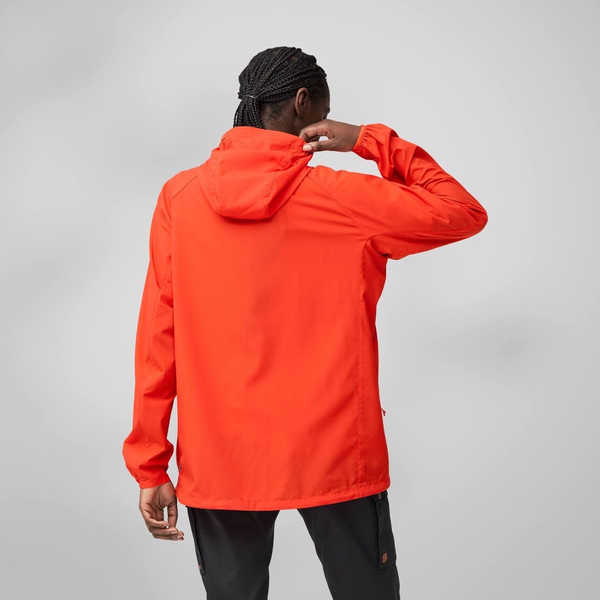 Fjällräven Fahrradjacke High Coast Wind Hoodie W Leichte, windbeständige und packbare Damenjacke aus recyceltem