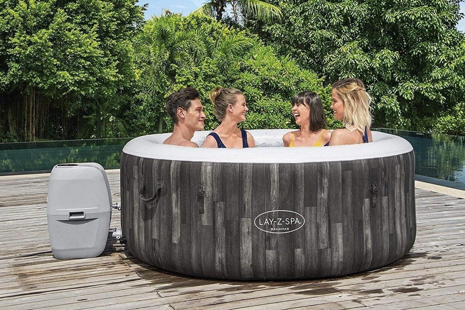 Bestway Whirlpool Bahamas AirJet™, (3-tlg) günstig online kaufen