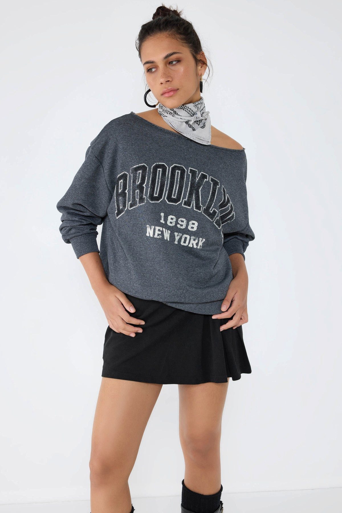 No Matter What Sweatshirt Brooklyn Bequemer Sweatshirt