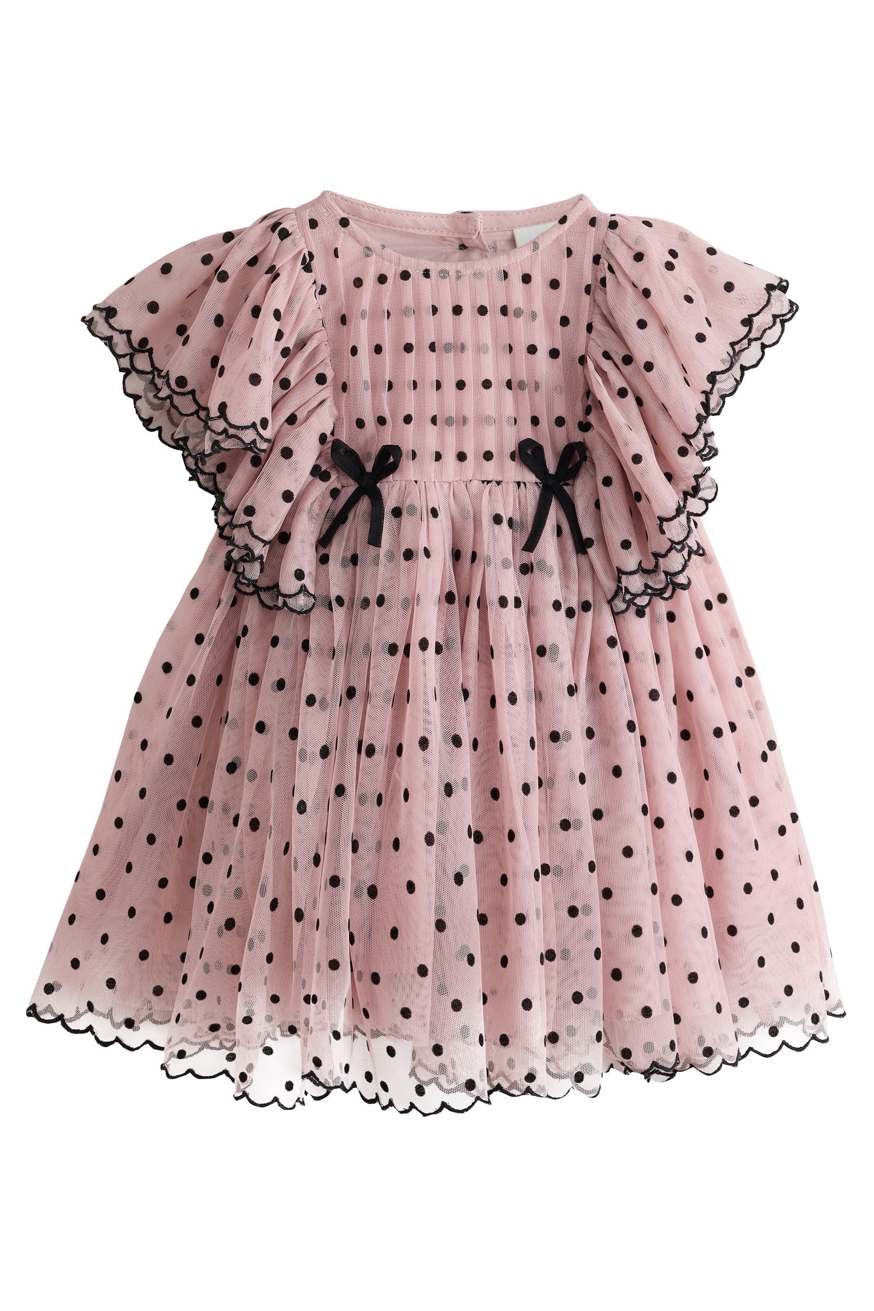 Next Partykleid Festliches Kleid mit Rüschenärmeln (1-tlg)