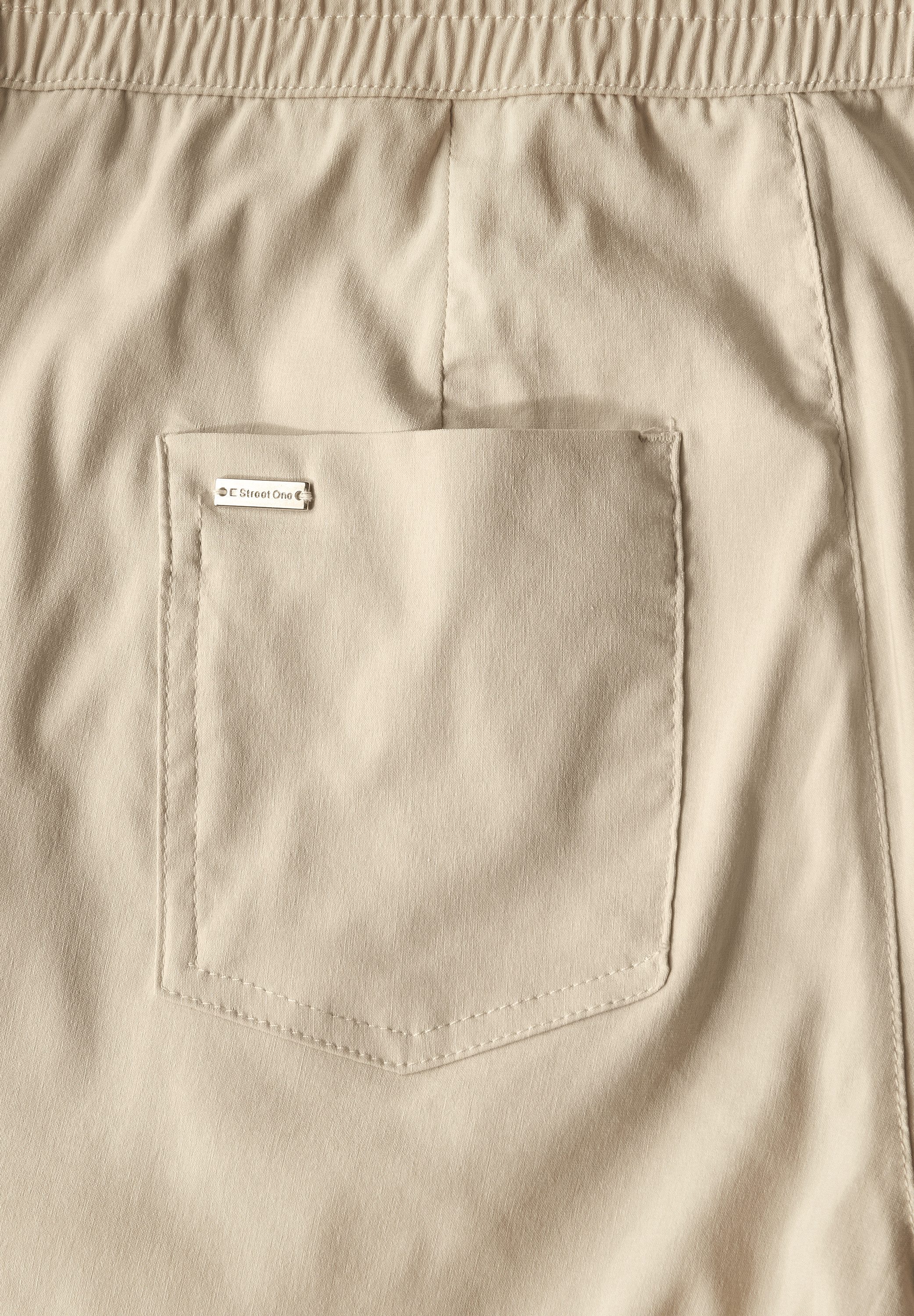 STREET ONE Röhrenhose Middle Waist