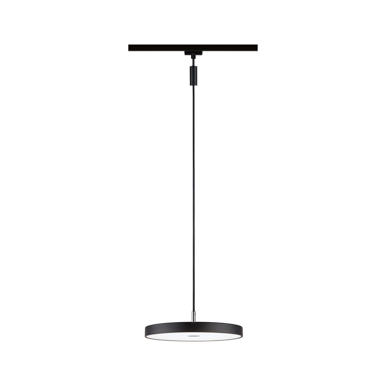 Paulmann Schienensystem-Leuchten URail Pendel Hildor 850lm 15W 4000K 230V Chrom matt, 3-Step-Dimmbar