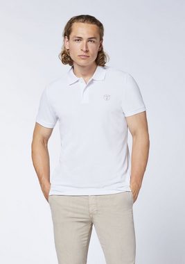 Chiemsee Poloshirt Poloshirt aus Baumwollpiqué mit Jumper-Print 1