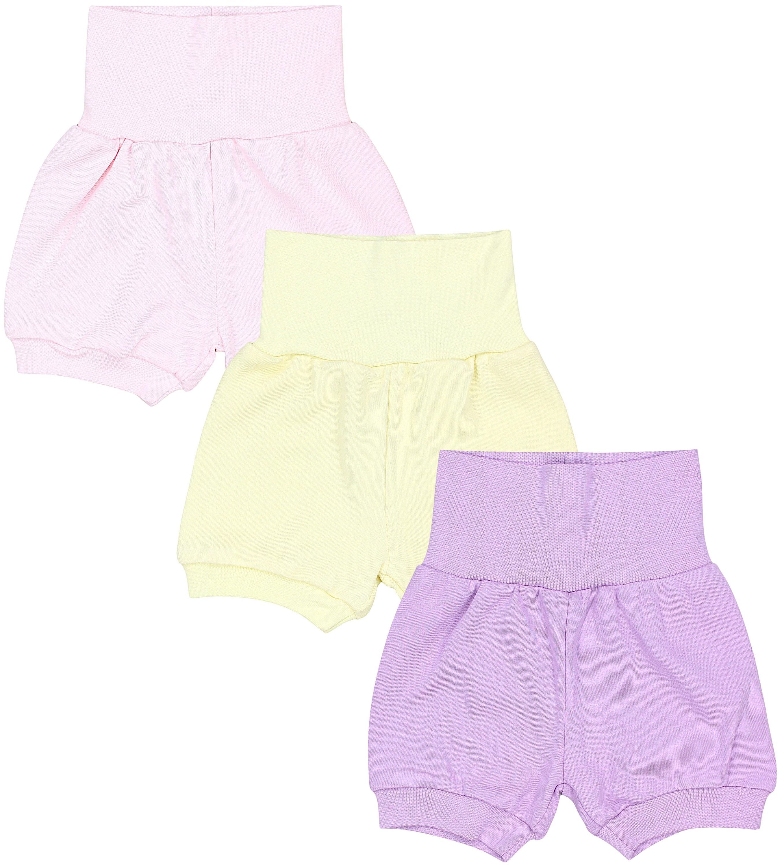 Pumphose TupTam Baby Mädchen Kurze Pumphose 3er Pack