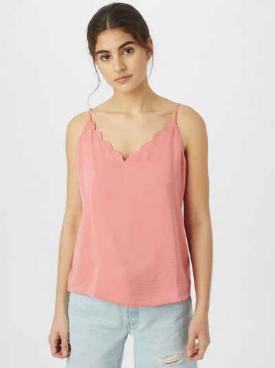 ONLY Shirttop Debbie (1-tlg) Weiteres Detail, Plain/ohne Details, Drapiert/gerafft