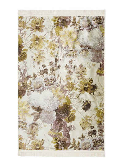 Teppich »Maily«, Essenza, rechteckig, Höhe 6 mm, sehr weicher Flor, mit Fransen