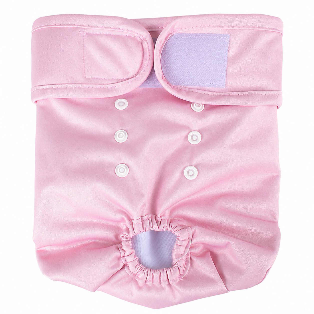 XEOOCE Windeln Läufigkeitshose, S/M, Pink, Verstellbar, Waschbar, 1 Stück (1 Farben)