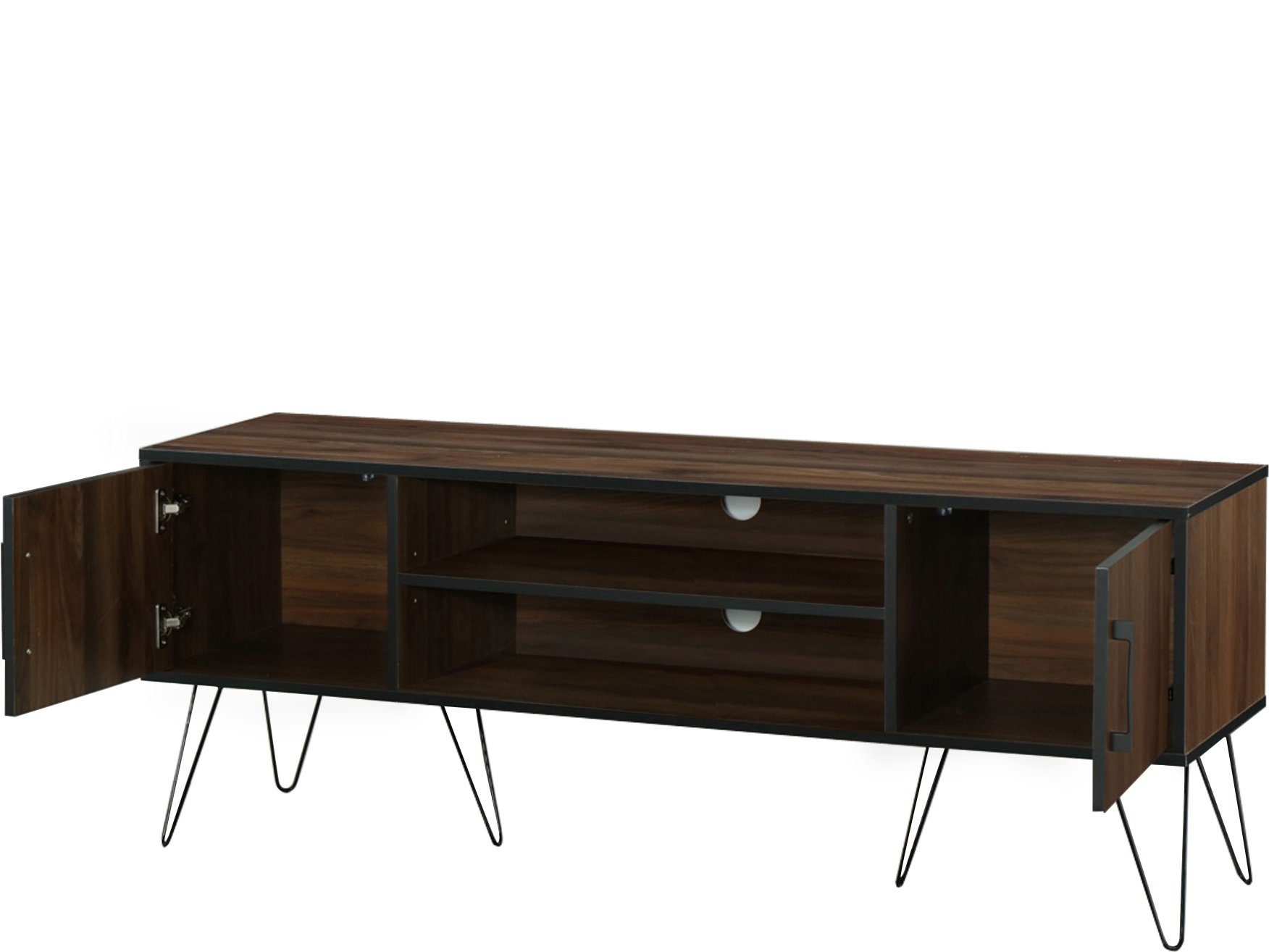 loft24 Lowboard Shepard - TV-Lowboard Fernsehschrank TV-Schrank Fernsehtisch, TV-Lowboard