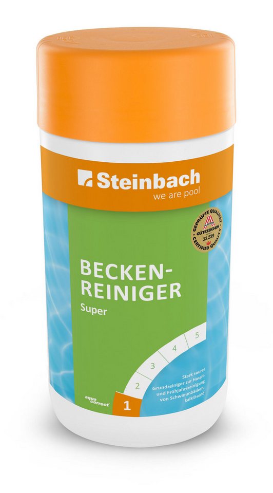 Thumbnail - Steinbach Poolpflege Steinbach Beckenreiniger super 1 L, (Spar-Set)