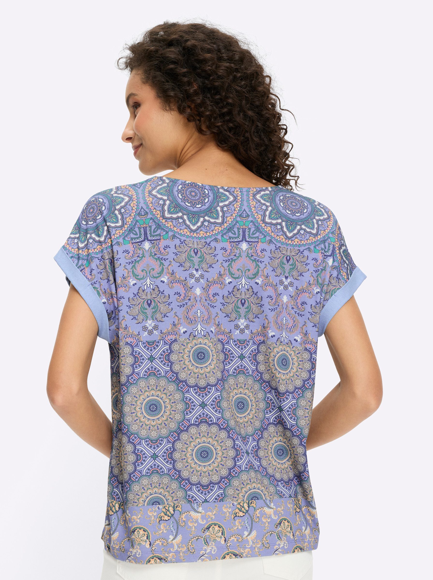 heine T-Shirt Druck-Shirt Kurzarm günstig online kaufen