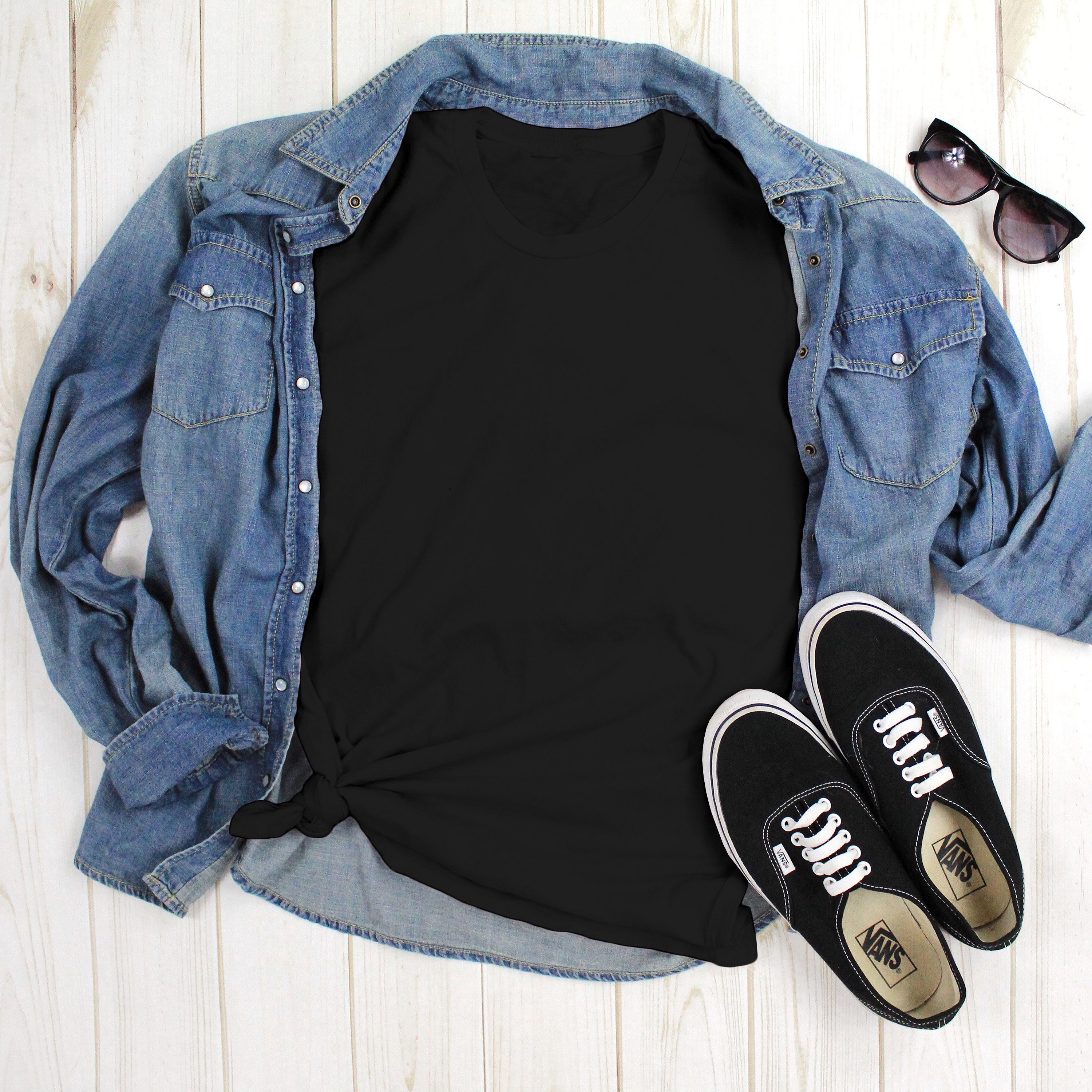 T-Shirt Mein Hund und ich - Schwarz - T-Shirt, Shirt (1-tlg)