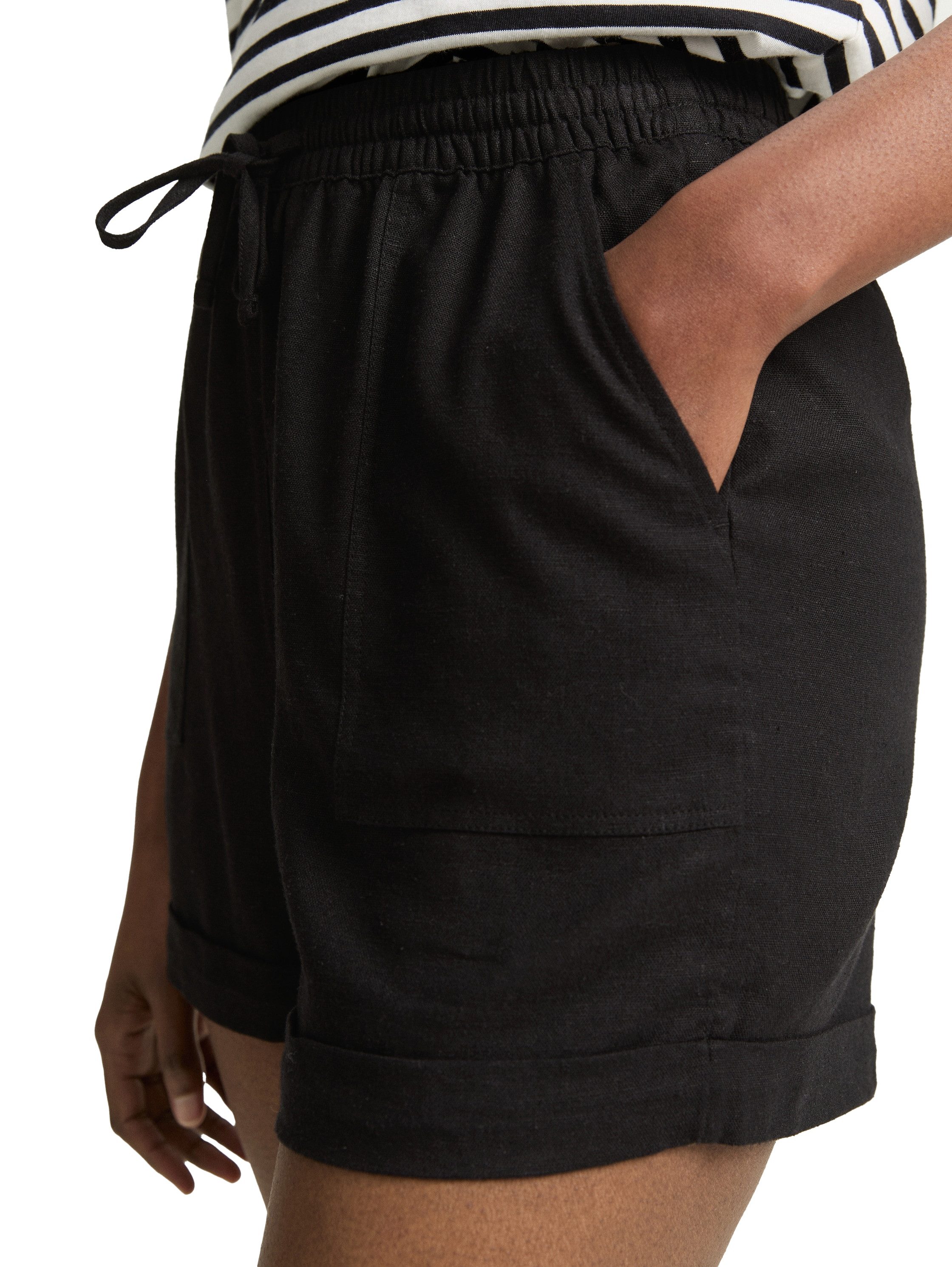 TOM TAILOR Denim Shorts Sommerhose mit Taschen
