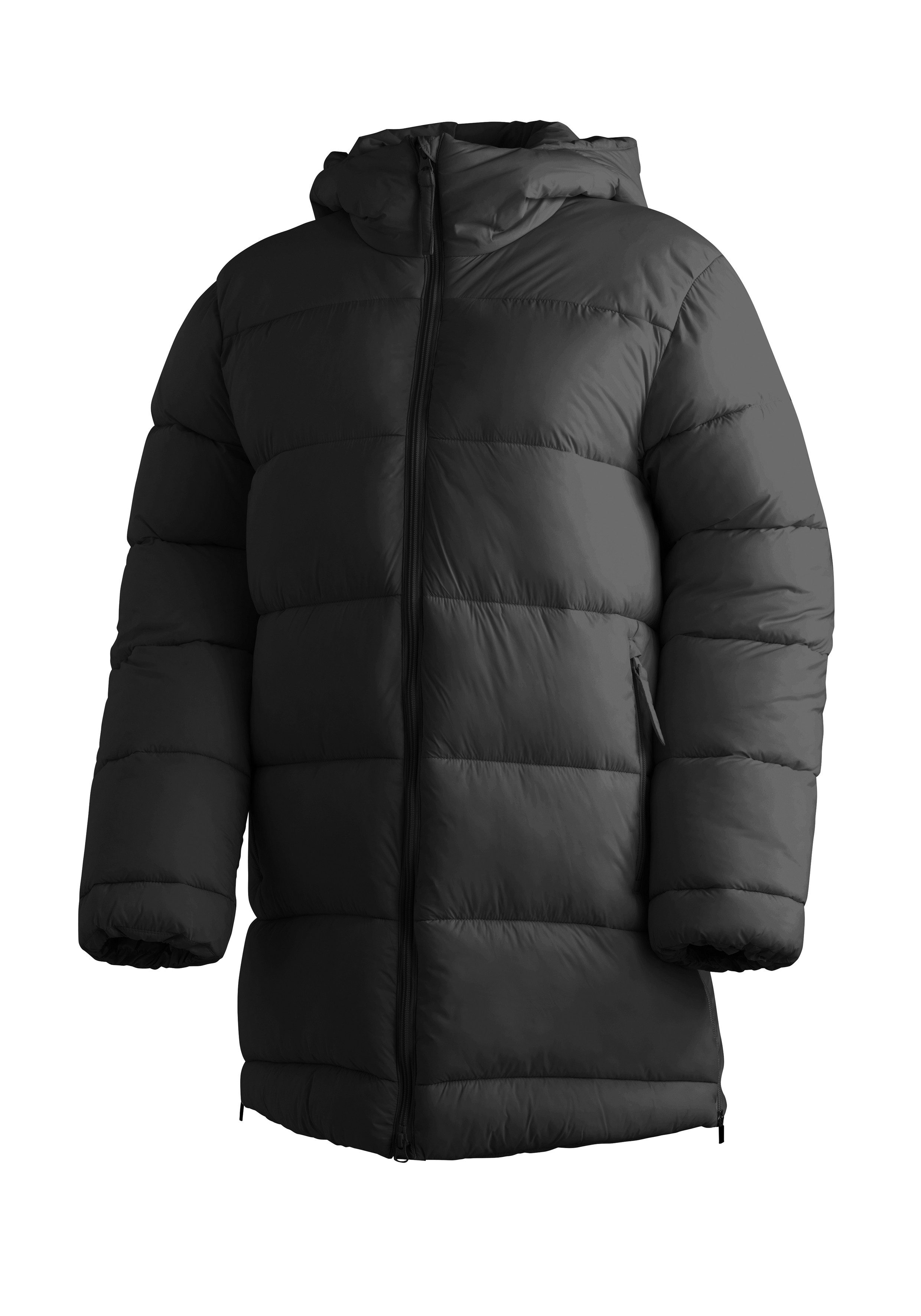 Maier Sports Funktionsmantel Heatcore Coat W warmer Damen Mantel lockere Passform bequemer Schnit