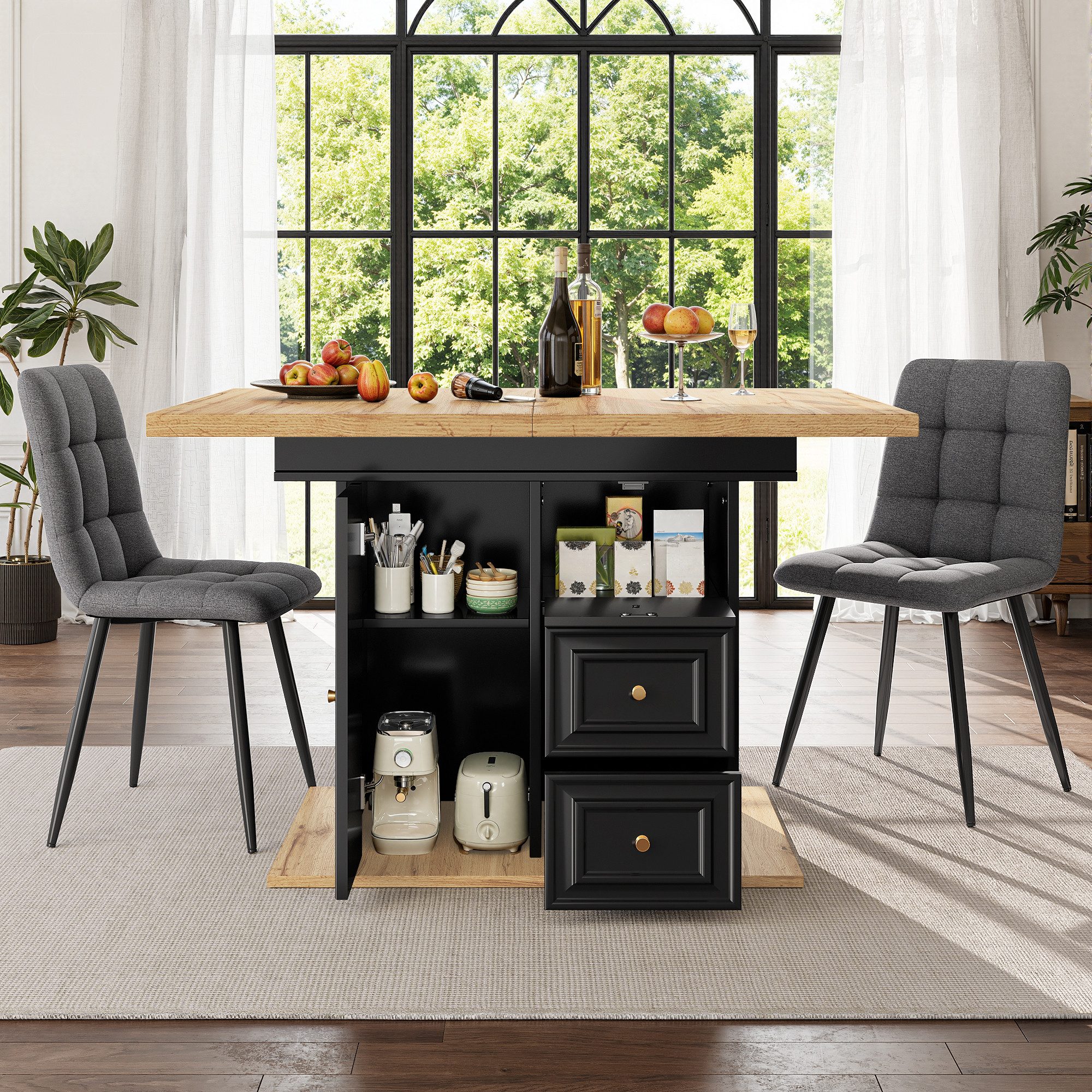 REDOM Esstisch Flexibler Kompakter Küchentisch (Ausziehbarer günstig online kaufen