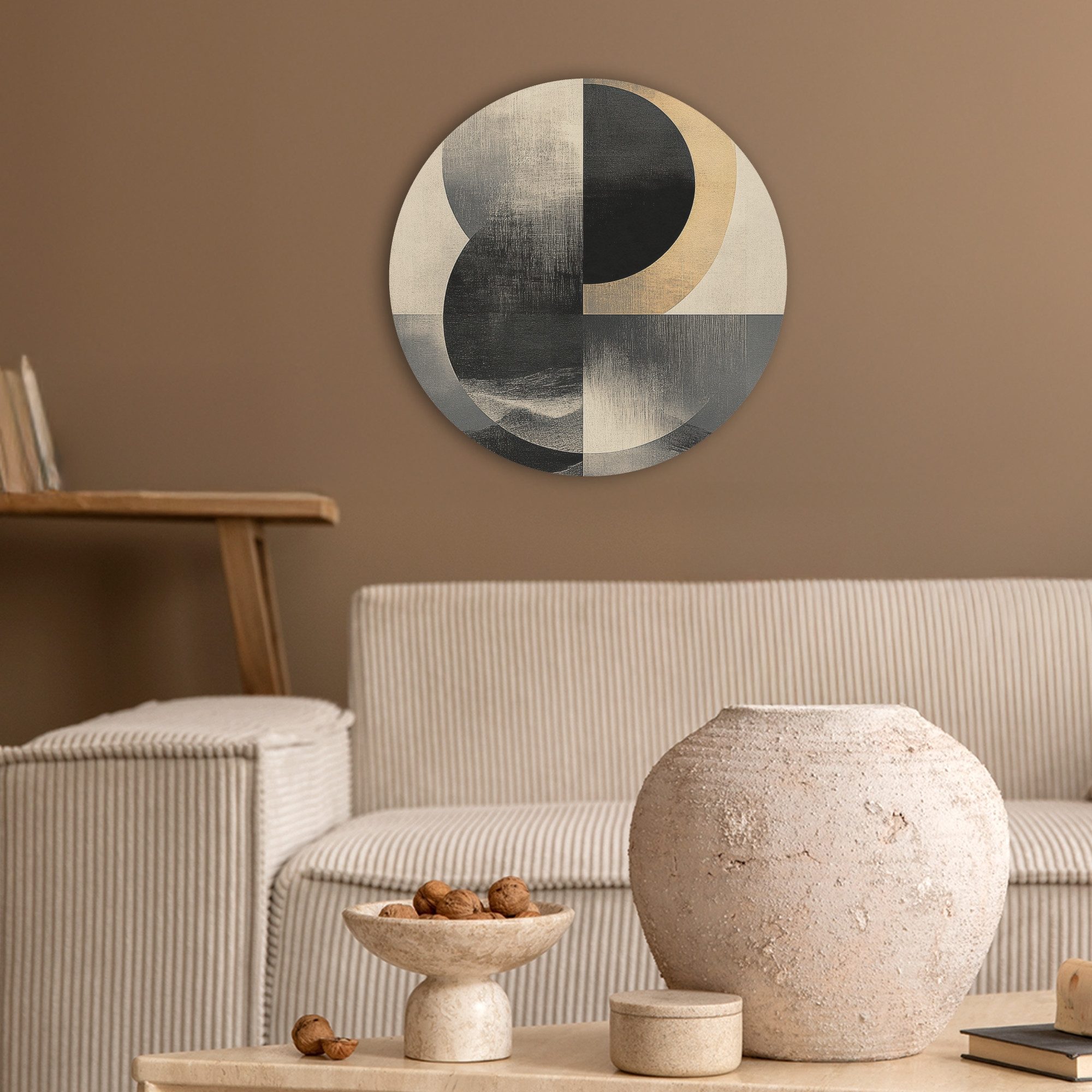 MuchoWow Gemälde Kreise - Schatten - günstig online kaufen