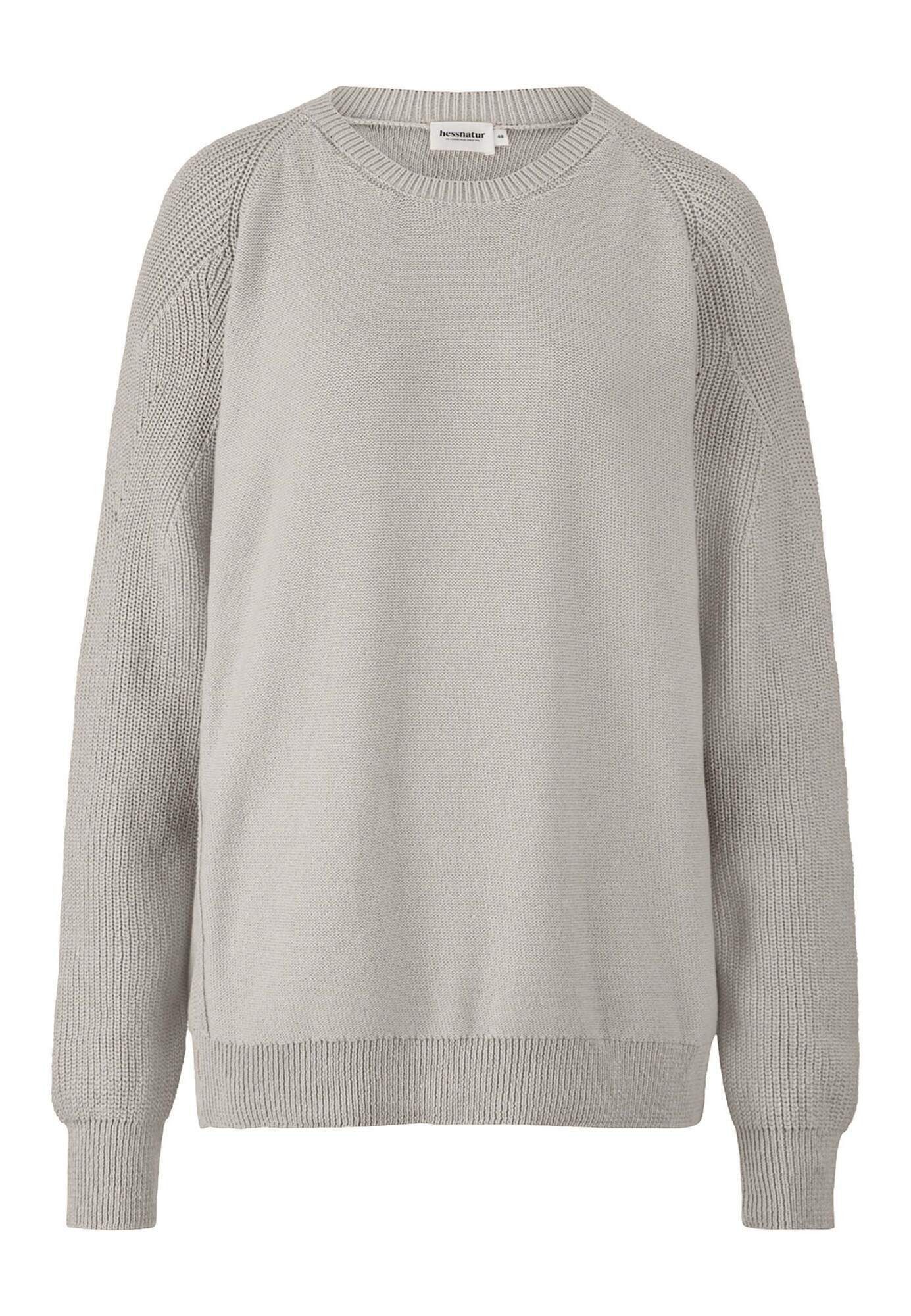 Hessnatur Strickpullover Regular aus reiner Bio-Baumwolle günstig online kaufen