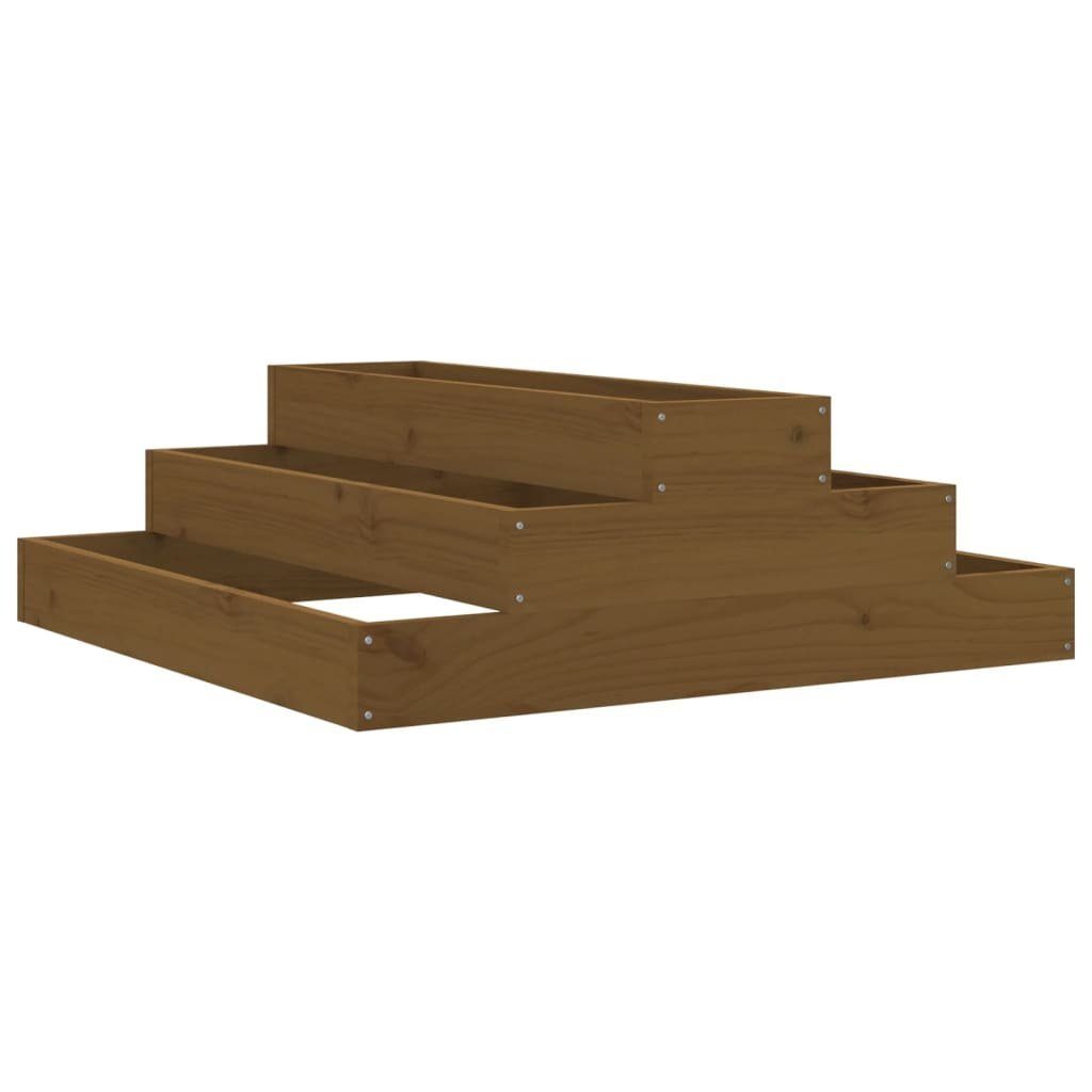vidaXL Pflanzkübel 80 x 80 x 27 cm Pflanzkübel Blumenkübel Pflanzcontainer Pflanzgefäße H