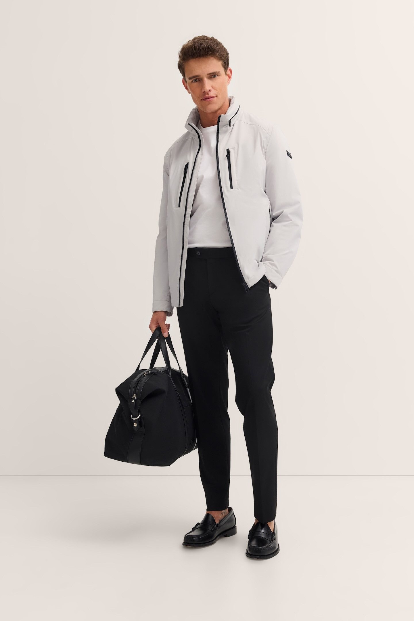 bugatti Regenjacke Rainseries Regular Fit mit Kapuze & Stehkragen