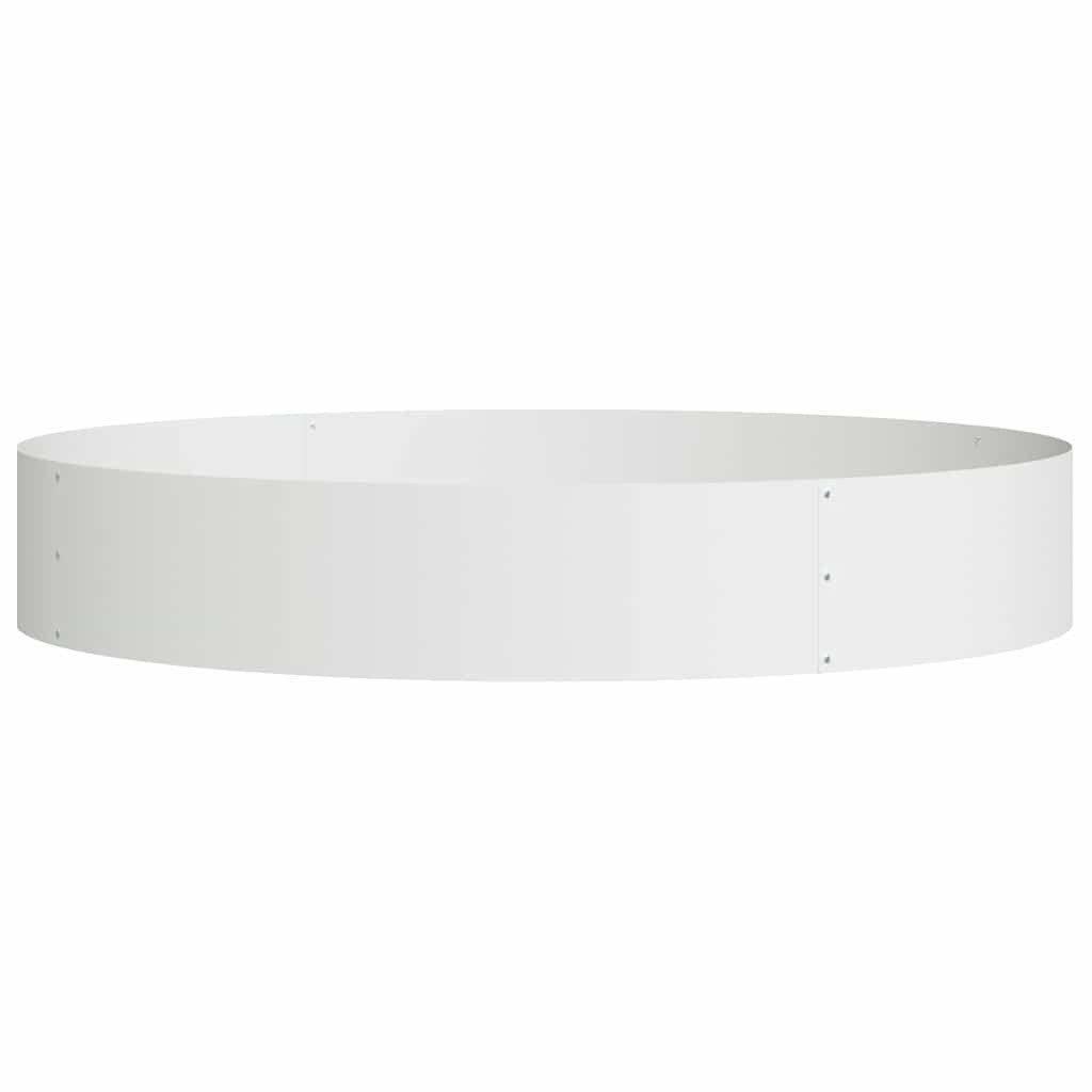 vidaXL Blumentopf Gartenblumentopf Weiß 120 x günstig online kaufen