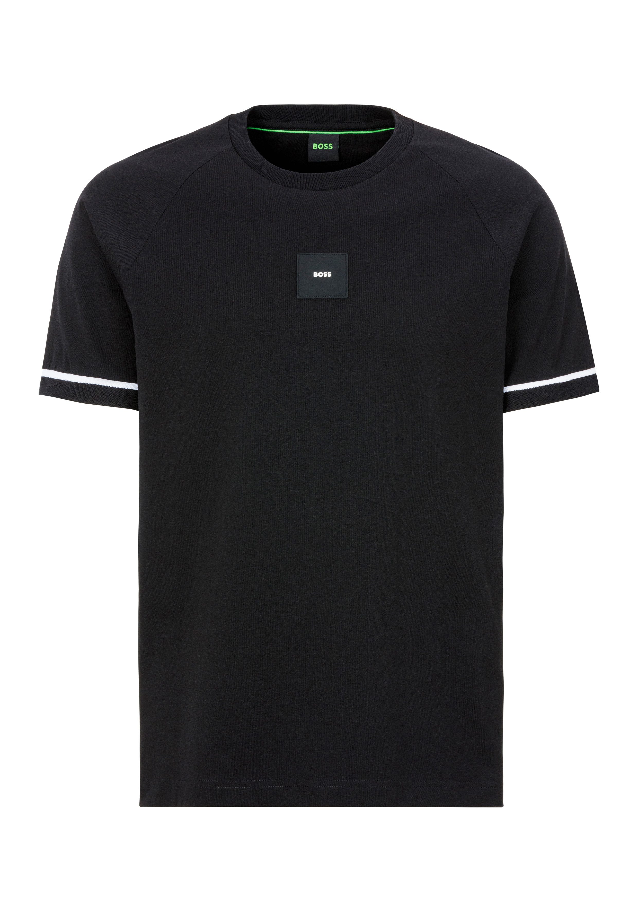 BOSS GREEN T-Shirt Tee Rib AC günstig online kaufen