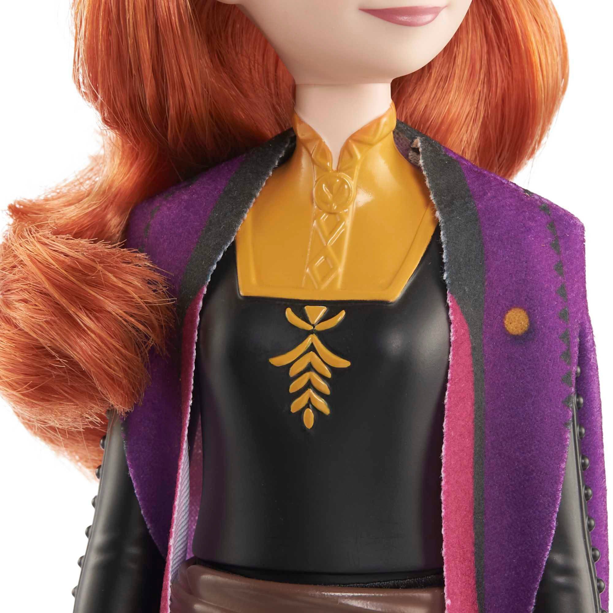 Mattel® Anziehpuppe Disney (Outfit Film Die 2), Anna Eiskönigin, Accessoires inklusive
