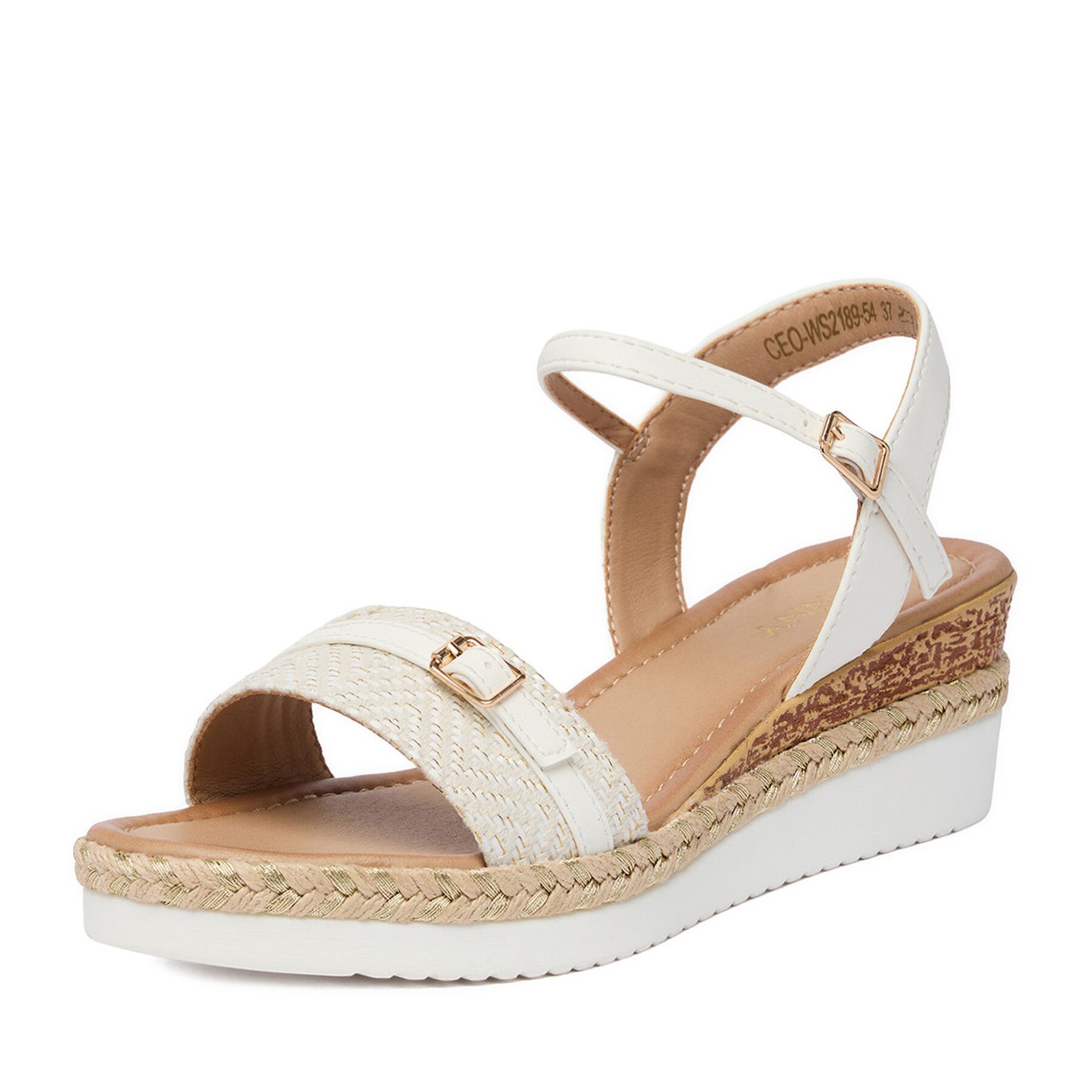 Jenny Jenny Damen-Sandalen Weiß Sandale