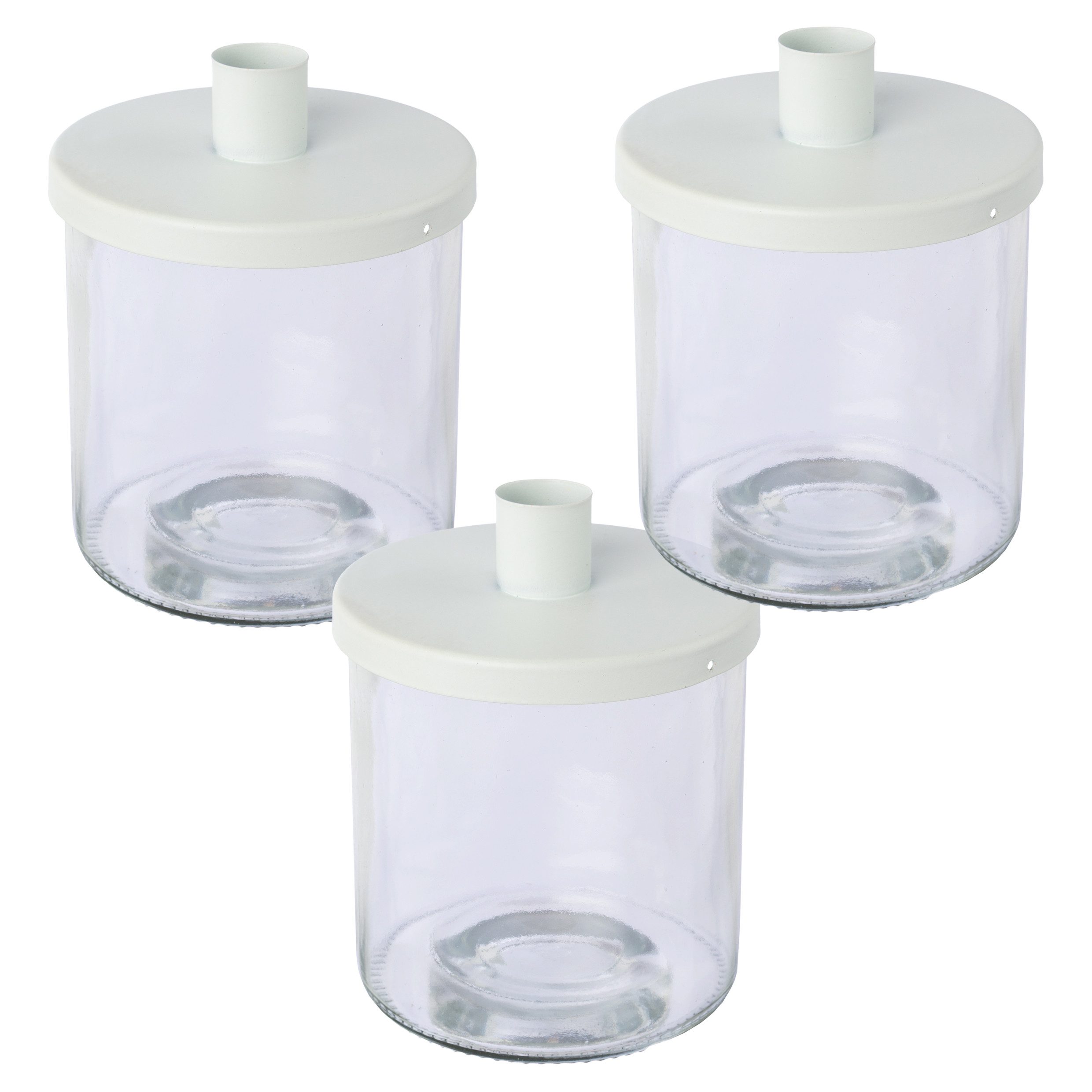 Creativ home Kerzenhalter Kerzenhalter (Set, 3 St), mit mehreren Funktionen