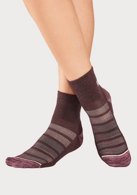 Bench. Wandersocken (Set, 2-Paar) Wollsocken aus flauschigem Material mit 51% Wolle