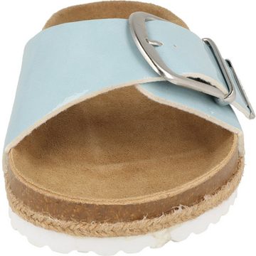 piece of mind. 274-010 Damen Schuhe Pantolette Slides Lederfußbett Pantolette