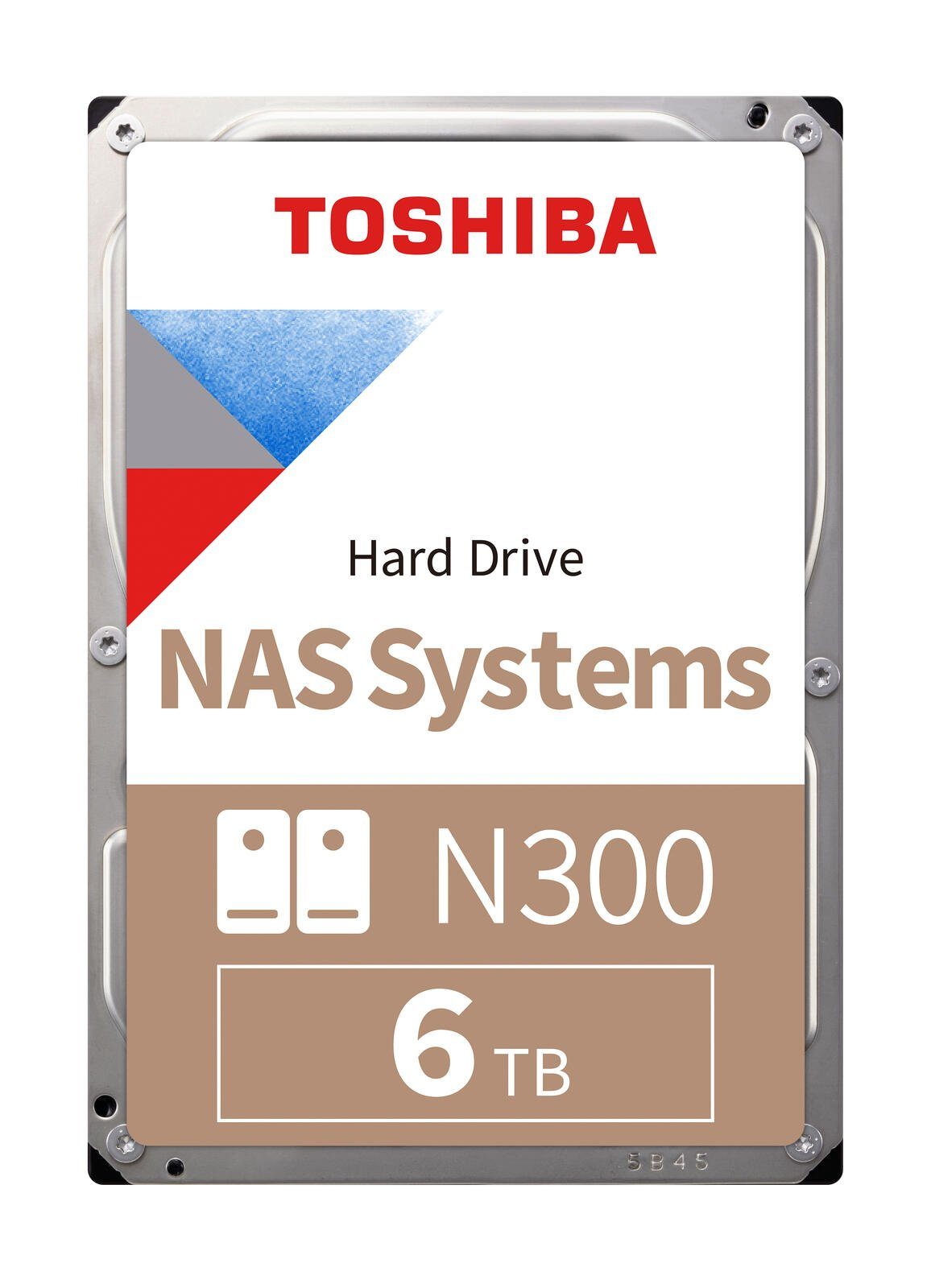 Toshiba Toshiba N300 NAS Systems 6TB, SATA 6Gb/s, retail (interne-HDD-NAS- Festplatte