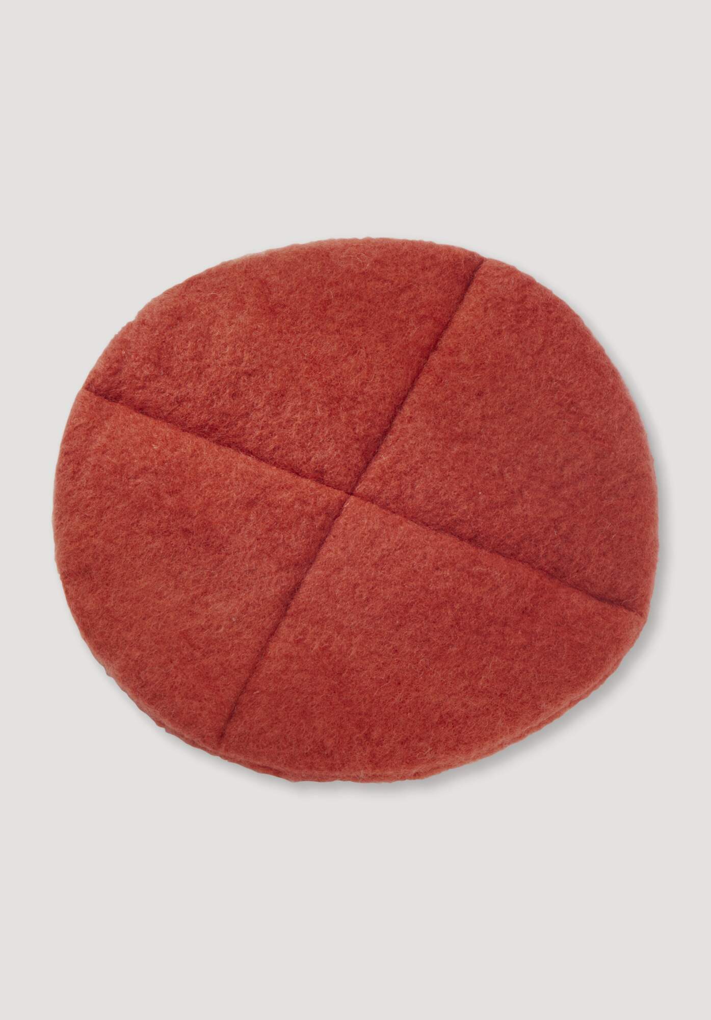 Hessnatur Stuhlkissen Stuhlkissen rund aus reiner Schurwolle